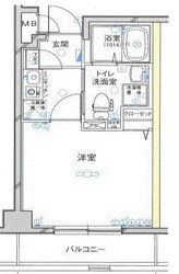 グリフィン横浜・セントラルステージの物件間取画像